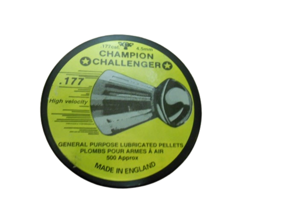 Champion Challenger .177 Calibre Air Rifle Pellets | OpenSeason.ie Irish Gun Dealer & Outdoor Shop Nenagh