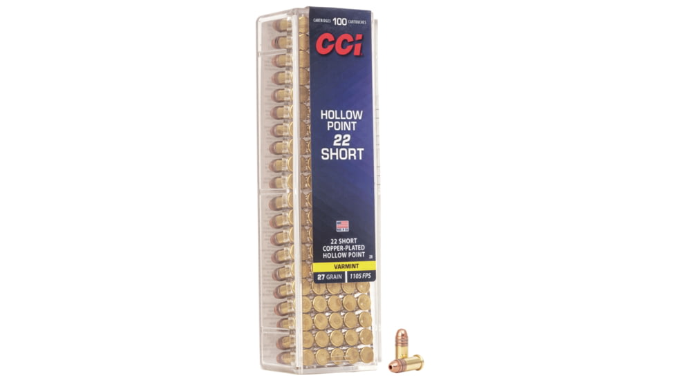 CCI .22 27gr LR Short Hollow Point Rifle Ammo ~ OpenSeason.ie