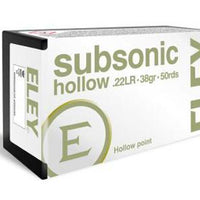Eley .22 Subsonic Hollow Rifle Ammo