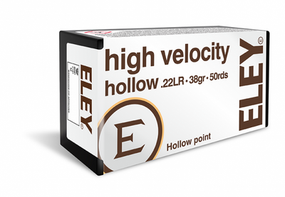 Eley .22 High Velocity Hollow Rifle Ammunition - 38gr