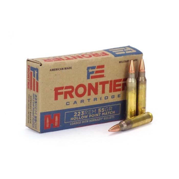 Rifle Ammunition - Hornady .223 HP 55gr