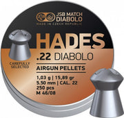 JSB Hades .22 Calibre Air Rifle Pellets | OpenSeason.ie Irish Gun Dealers