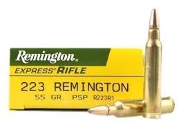 Remington .223 Centerfire HPR 55gr Rifle Ammunition