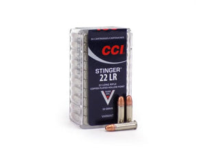 Rifle Ammo - CCI Stinger .22LR HV HP