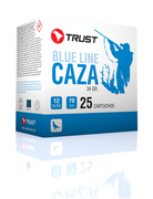 Trust Caza Blue Line 12 Gauge No 5, No 6 & No 7 Shotgun Cartridges 34gr
