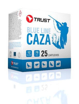 Trust Caza Blue Line 12 Gauge No 5 & 6 Shotgun Cartridges 36gr 
