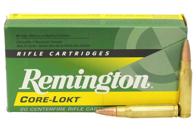 Remington 0.308 Core-Lokt 150gr Rifle Cartridges - Hunting at OpenSeason.ie